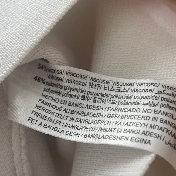 Zara White Sleeveless Crop Top - Picture 4 of 4